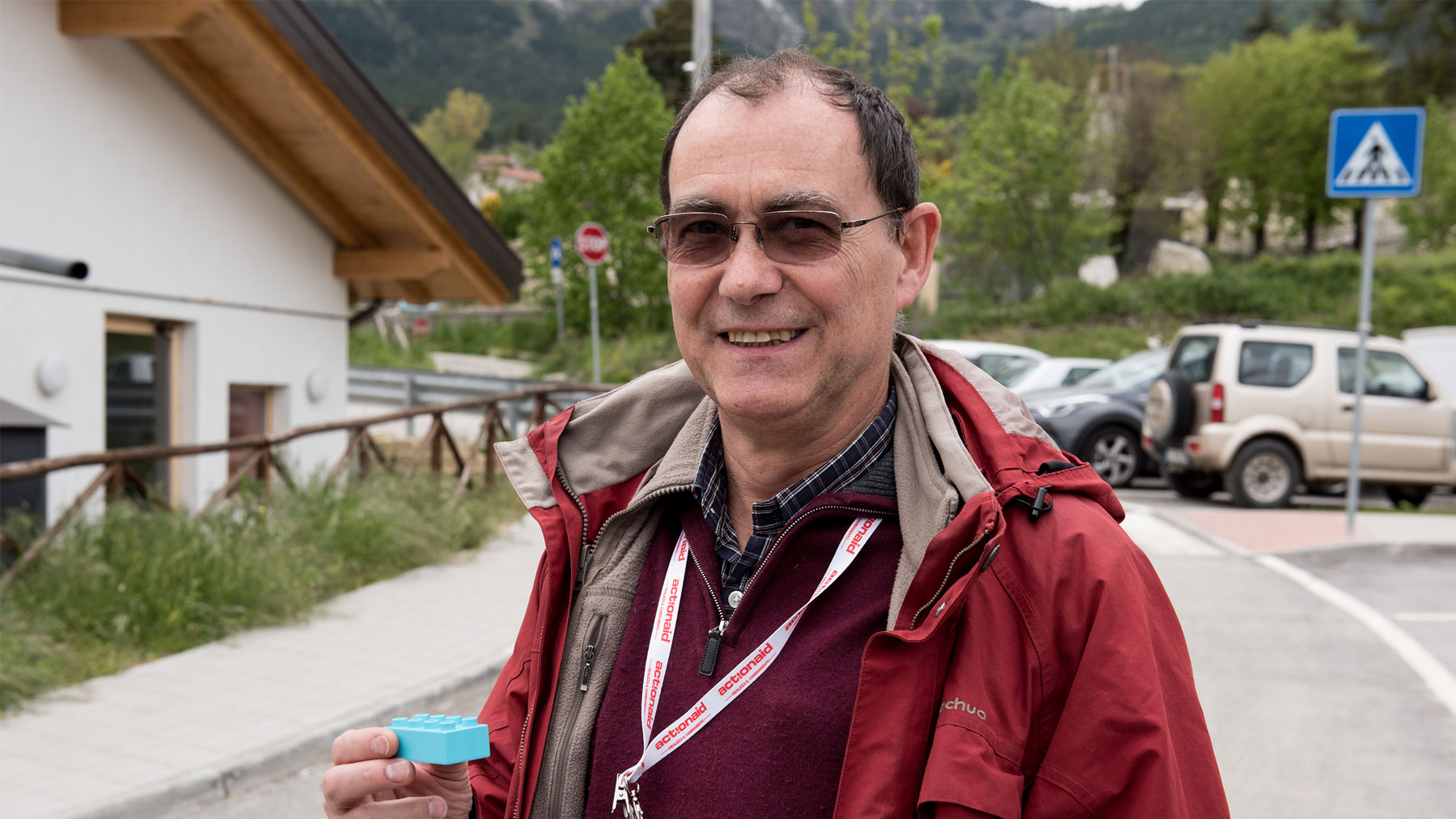 La storia di Adriano. Ad Accumoli per ricostruire e