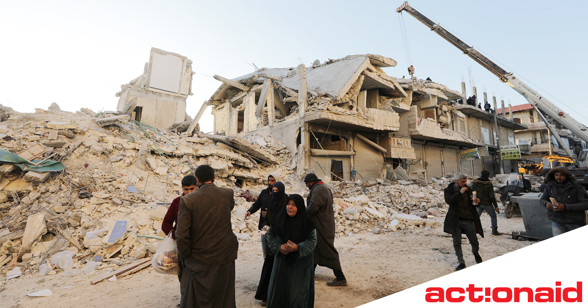 Terremoto Siria E Turchia | ActionAid