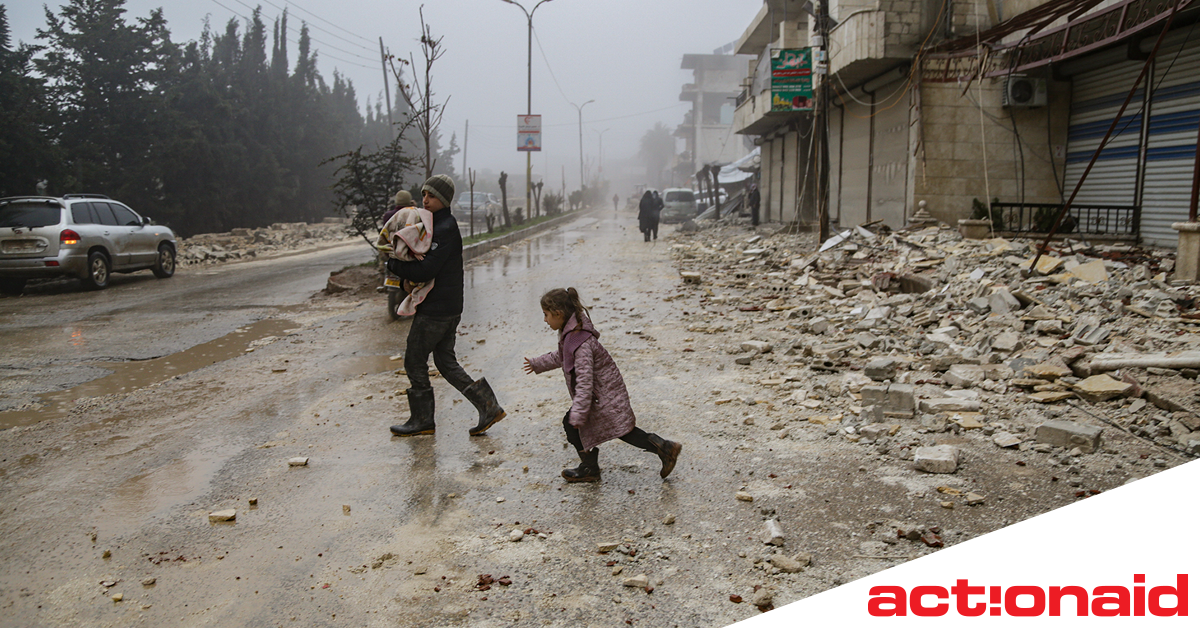 Grave Terremoto In Turchia E Siria ! ActionAid